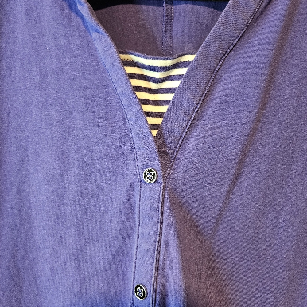 Avenue Women's Purple Polo Shirt - Picture 5 of 8